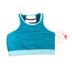 NWT Capezio High Neck Bra Top Sz small